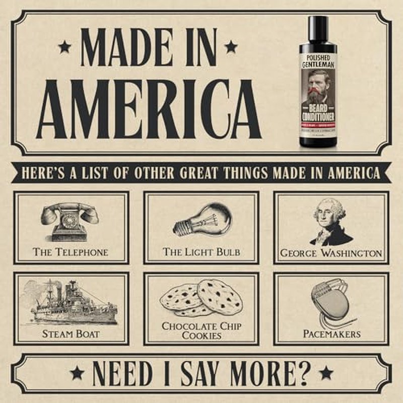 Men¡¯s Beard Conditioner with Tea Tree Oil ? Concentrated Rinse-Out Formula for Softer, Fuller-Looking Beards & Healthy Facial Hair, 8 oz