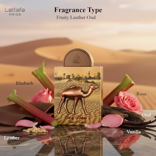 Unisex Eau de Parfum Spray 3.4oz - Art of Nature I by Lattafa Pride