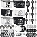 Volleyball Team Gift Set with Cosmetic Bags Mirrors Hair Scrunchies Bracelets - 60 Pieces - Variation of Volleyball
