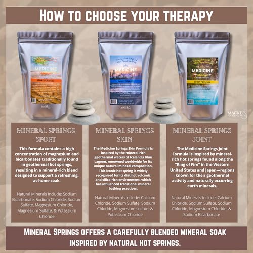 Mineral Spa Salt for Hot Tubs - All Natural Dead Sea Salt for Muscle Recovery & Relaxation - 3 Month Supply