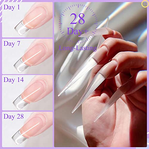 SAVILAND Clear Builder Nail Gel - 3.5 oz for Nail Extensions & Art, Variation A