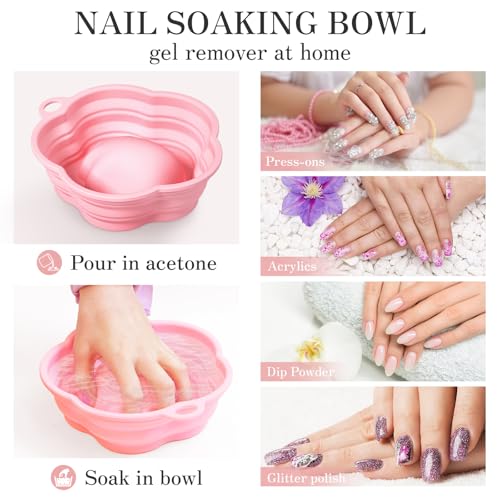RARJSM 23 Pcs Gel Nail Polish Set, Pastel Nail Gel Kit Spring Summer Neon Green Yellow Black Glitter White Pink Blue Collection with Classic Colors LED UV Curing Gel Polish Nail Kit 5ml