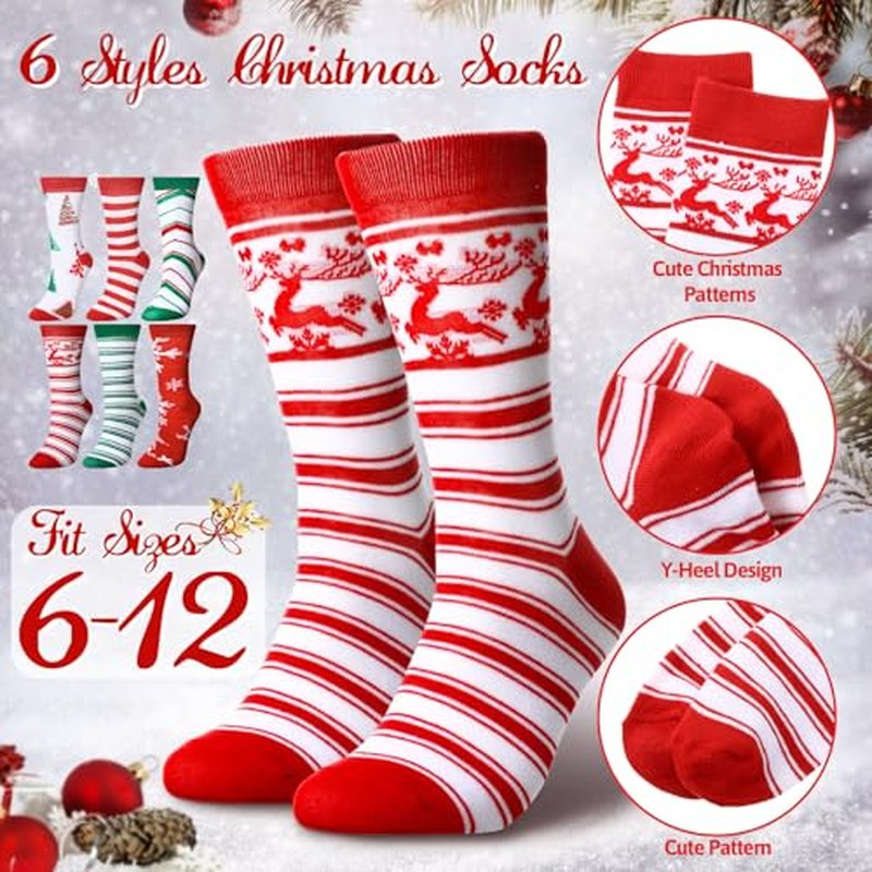 18 Pcs Christmas Gifts Set Merry Xmas Makeup Bags Enamel Mugs Christmas Socks Bulk 2026 Gifts Santa Snowflake Party Favors for Adults Women Coworkers Teacher Xmas Winter Party Supplies Decor