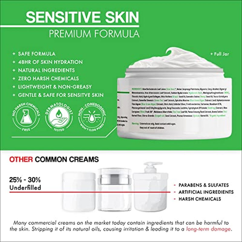 Aloe Vera Moisturizing Face and Body Cream