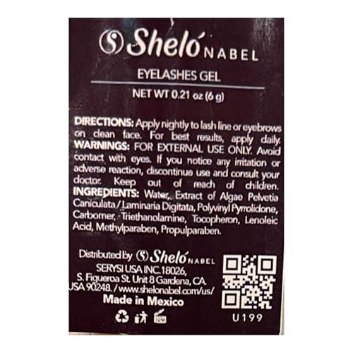 GEL PARA PESTA?AS EYELASH GEL Helps strengthen lashes *Estimula el crecimiento y fortalece las pesta?as