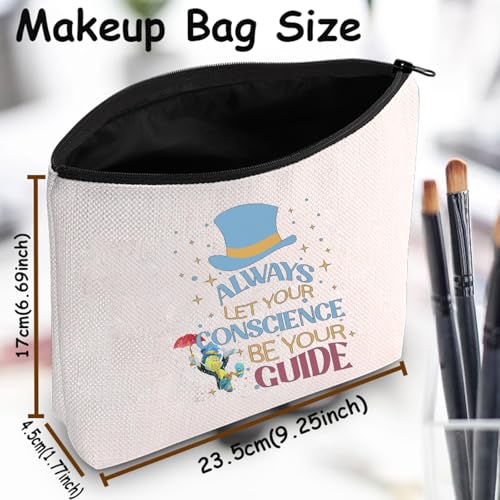 TSOTMO Fairy Tale Merchandise Makeup Bag Zipper Pouch Fairy Tale Travel Bag for Fans (YOUR GUIDE)