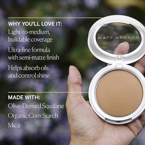 Well People Bio Powder Foundation 4N - Light-Medium Coverage, Vegan & Cruelty-Free