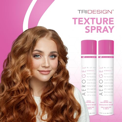 Aerogel Hair Spray & Gel for Strong Hold & Texture - 10 oz Men Women