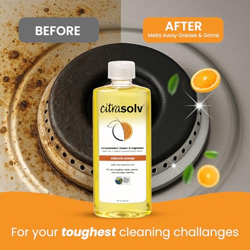 Citra Solv Concentrated Citrus Cleaner & Degreaser - 2 Pack, 32 Fl Oz Each