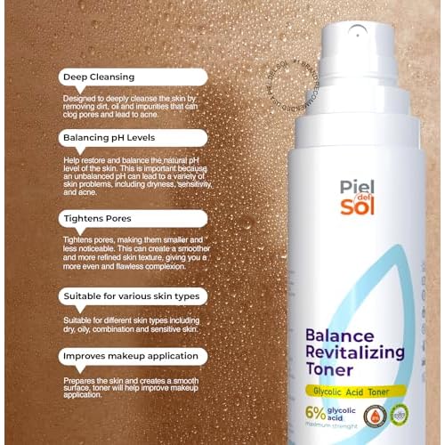 Hydrating Glow Toner ? Alcohol-Free, Gently Exfoliates & Restores with Natural Antioxidants - All Skin Types - 100ml