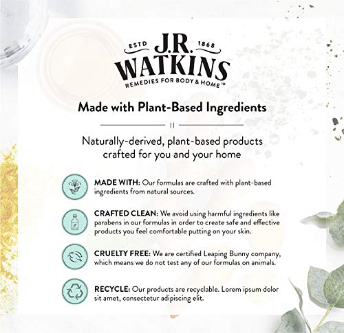 J.R. Watkins Lavender Moisturizing Body Lotion 18 fl oz - Natural Hydrating Lotion with Pump