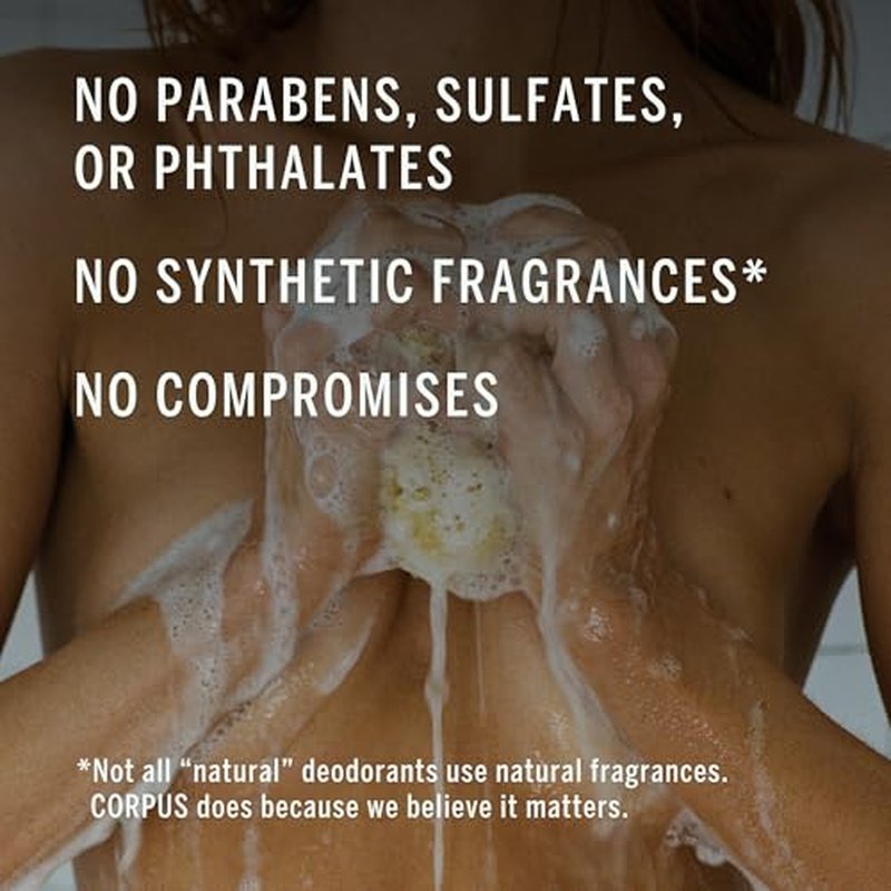 Corpus - Third Rose Body Wash | Moisturizing Plant-Based Cleanser for Women & Men, Skincare-Grade Oils & Botanical Extracts | Sulfate-Free, No Synthetic Fragrance or Parabens (266 ml/ 9 fl oz)