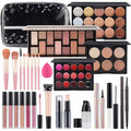 Full Makeup Kit for Women and Teens – Eyeshadow, Lip Gloss, Brushes & More