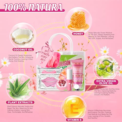 136PCS Spa Party Favors Set for Women - Eye Masks Lip Balm Hand Cream & Face Masks - Bachelorette & Birthday Gifts - Variation of THIS listing