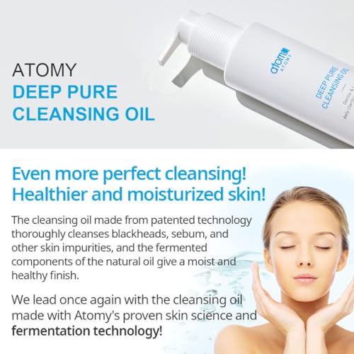 GASHINA STORY Atomy Deep Cleansing Oil 150ml for Blackhead Removal & Sebum Control