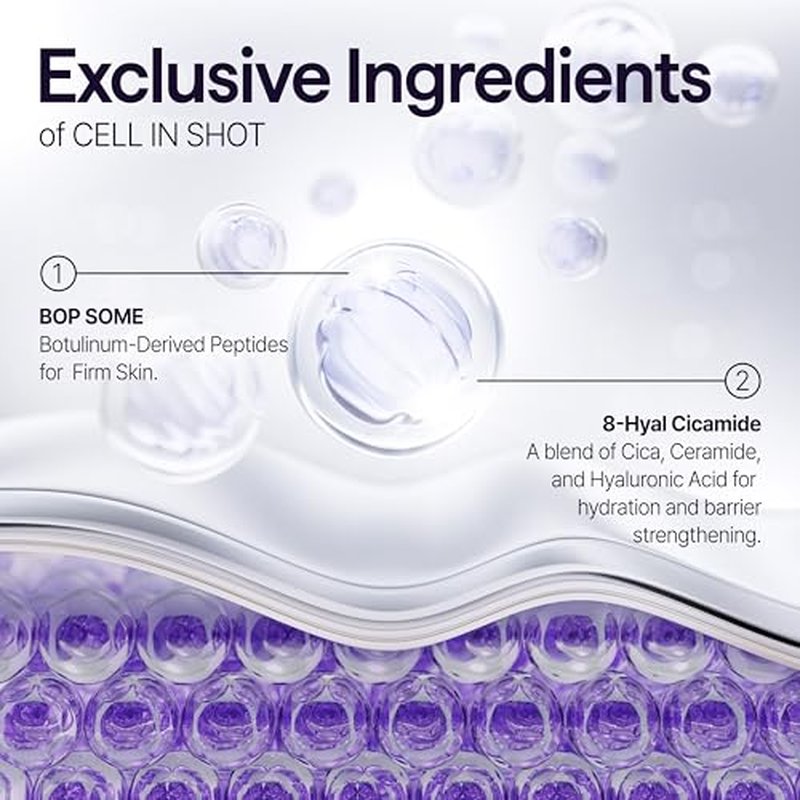 BOTUL SHOT 300 - Korean Microneedling Skin Booster with Centella Asiatica, Hyaluronic Acid and BOP SOME for Daily Pore Tightening. 1.69 fl.oz (50 ml)