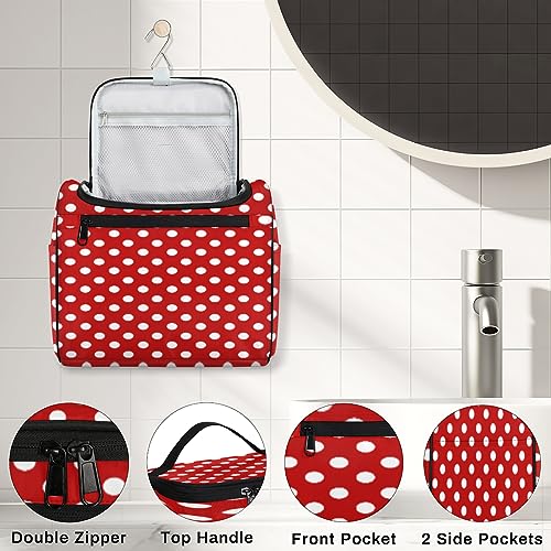 Water-Resistant Toiletry Bag for Women with Hook - B 01