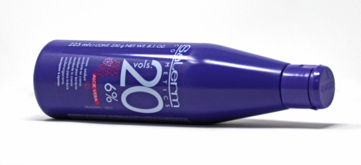 Salerm Cosmetics Cream Oxidant Volume 20 with Aloe Vera, 8.1 Ounce