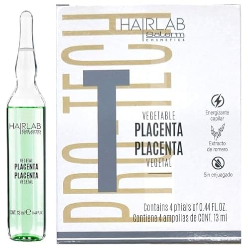 Salerm Vegetable Placenta Restructurer 4 Applications Big Sale, 0.44 Fl Oz (Pack of 4)