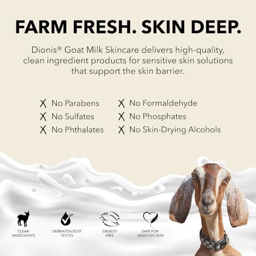 Dionis Goat Milk Body Lotion Gift Set Lavender Blossom & Vanilla Bean + Coconut & Oats – 2 oz x3