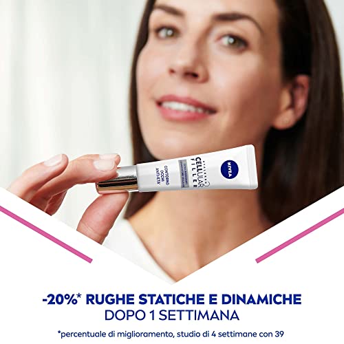 Anti-Aging Eye Cream with Hyaluronic Acid - Lightweight, Fast Absorbing, 15ml