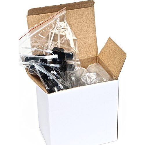 Vivaplex, 12, Clear, 2 oz, Plastic Bottles, with Black Fine Mist Sprayers