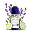 Natural Castile Soap | Organic Liquid Soap | Gentle on Sensitive Skin | Use on Hair, Body, Hands & Home | Vegan, No Palm Oil or Additives (16oz, Lavender & Bergamot)