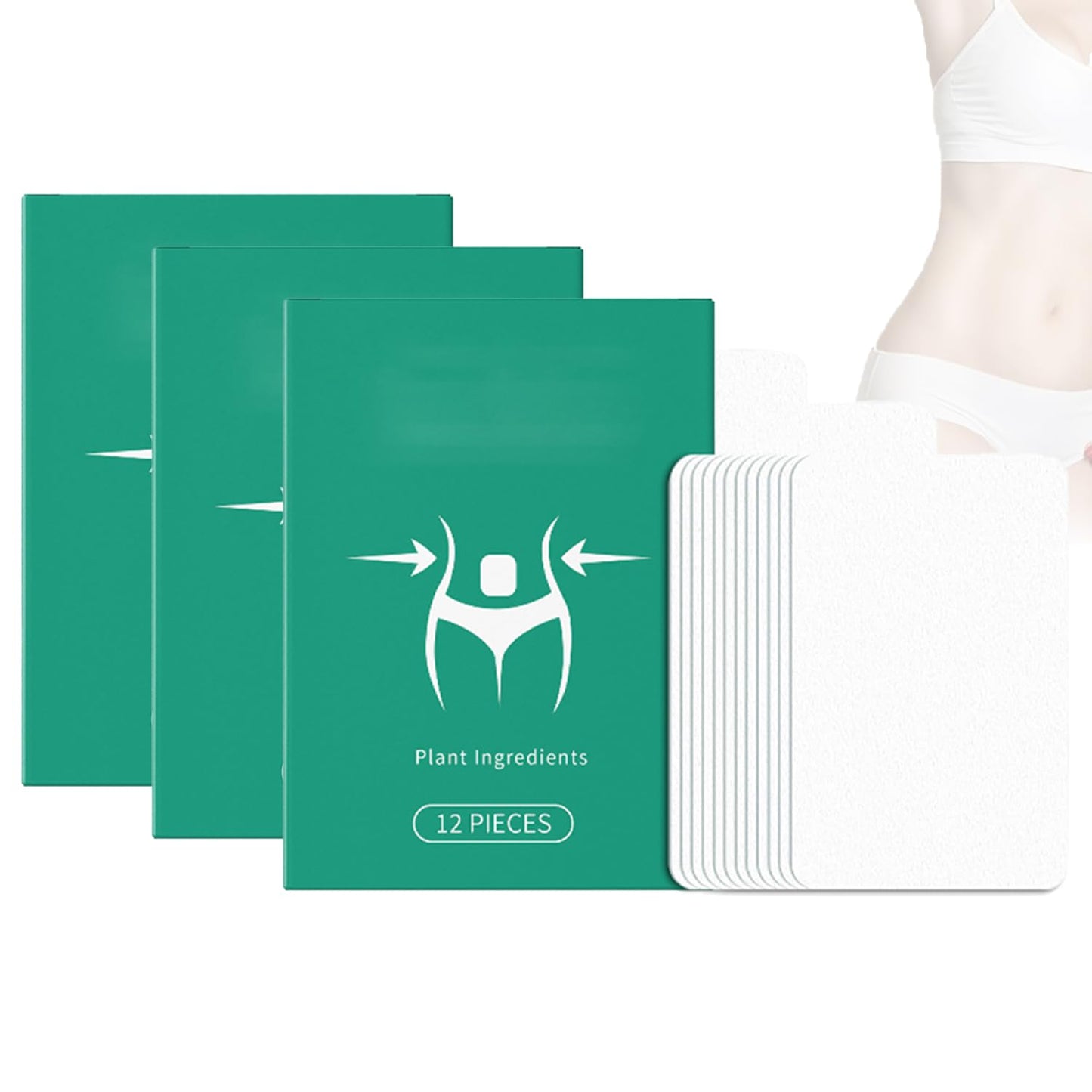 Body Patch,Mild,Moisturizing,For All Skin,3 Boxes Of 36 Pieces