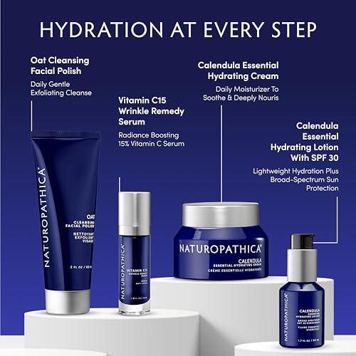 Calendula Hydrating Face Cream - Nourishing Moisturizer for Sensitive Skin 1.7 fl oz