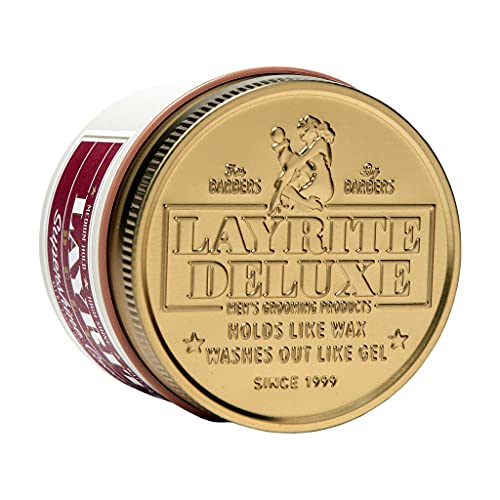 Layrite Supershine Cream Hair Styling Pomade 4.25oz High Shine & Hold