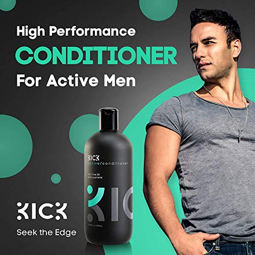 Men's Tea Tree & Peppermint Conditioner for Hair Repair & Scalp Health
