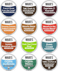 Maud’s Variety Pack Coffee Pods 136ct - 12 Assorted Flavors (Pack of 1)