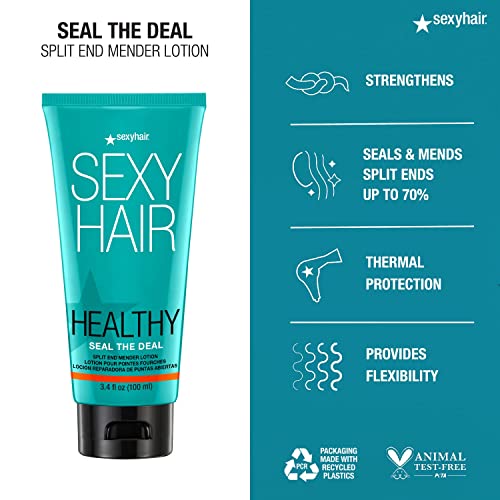 SexyHair Healthy Seal the Deal Split End Mender Lotion | All Hair Types