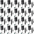 20-Pack 12V DC Power Supply Adapter for LED Strip Lights and Cameras