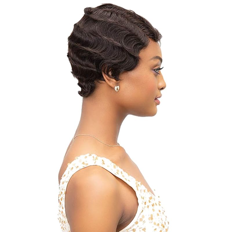 Mommy Parting Wig 100% Remy Human Hair Wig - Janet Collection (Variation 1)