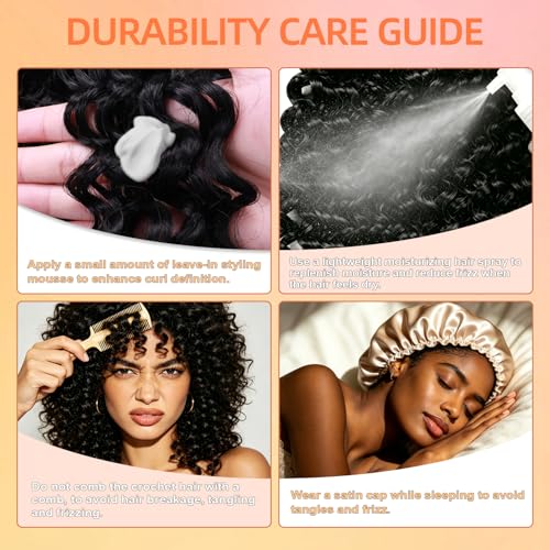 Crochet Hair for Black Women - Gogo Curl 10 Inch Afro Twist - 100 Strands (Variation: 1B / 10 Inch)