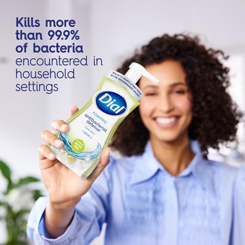Antibacterial Foaming Hand Wash - White Tea Scent, 7.5 fl oz Pack of 6 - Dial