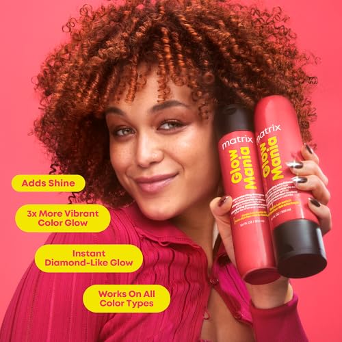 Matrix Glow Mania Shampoo 10.1 Fl Oz - For Dull & Color-Treated Hair