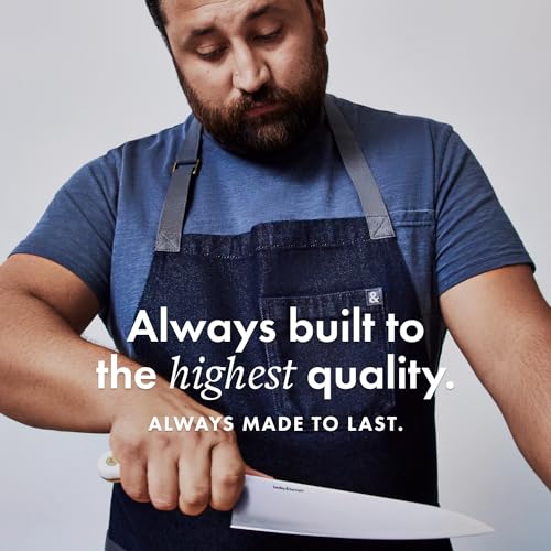 Hedley & Bennett Essential Chef Apron - Adjustable Bib with Pockets & Towel Loop, 12oz Cotton Canvas, Midnight Blue