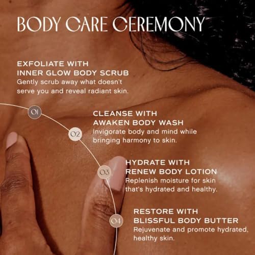 Organic Body Scrub with Enzymatic & Physical Exfoliants - 6.7 fl oz