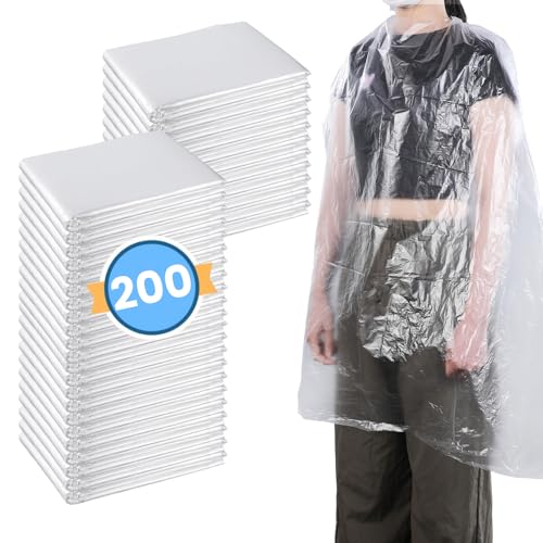 Disposable Hair Salon Capes 48x36 Inch Waterproof Barber Aprons Pack of 200