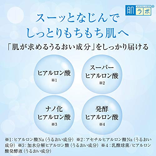 Rohto Hada-Labo Goku-jun Hyaluronic Milky Lotion Refill 140ml / 4.7 floz. (Japan Import)