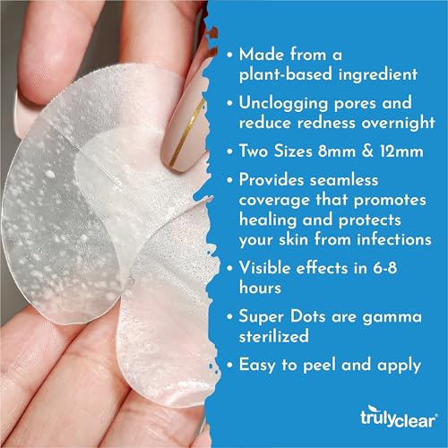 Truly Clear Acne Pimple Patches Assortment - 10 Count, Hydrocolloid Face & Body