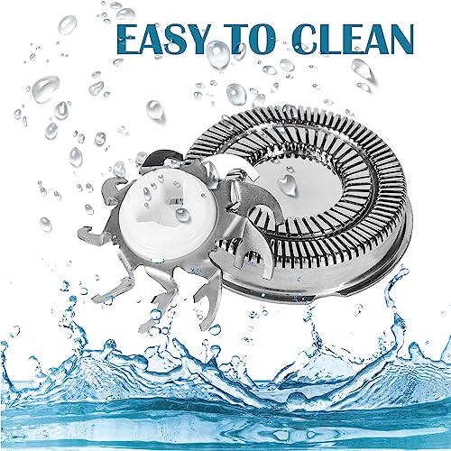 Shaver Replacement Blades Compatible with Skull Shaver Pitbull Gold Shaver£¬Men's Electric Shaver Replacement Heads,Replacement Heads for Electric Shaver£¬4Count