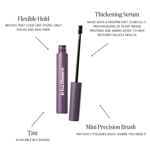 IRIS&ROMEO Brow Up Thickening Brow Balm - Cool Blonde