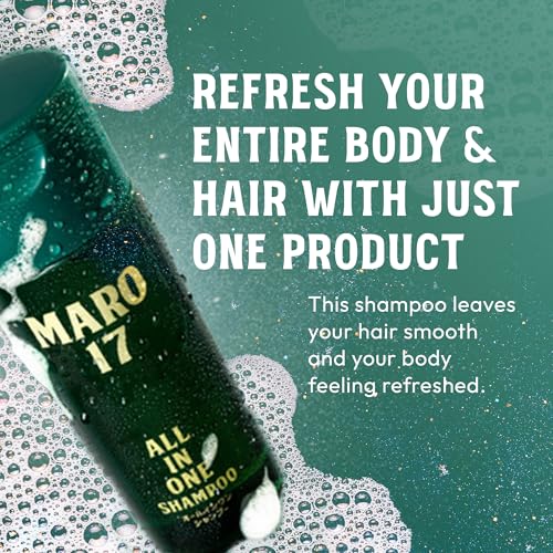 Men's All-in-One Shampoo & Body Wash - Peptide Infused, 2-Pack, Variation: All in One Shampoo