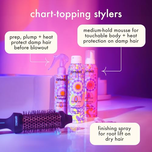 Amika Rising Star Volumizing Hair Spray - Root Lift & Fullness, 5.3 oz