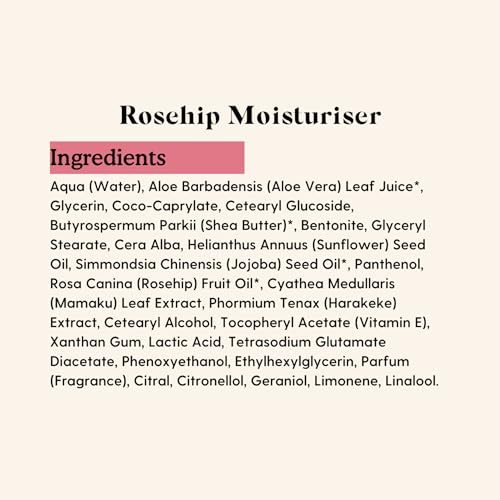 Essano Rosehip Regenerating Facial Moisturiser, 140ml (4.7 oz)
