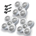 White 5 Head Shaver Replacement Blades for Freebird FlexSeries Women - 3 Pack