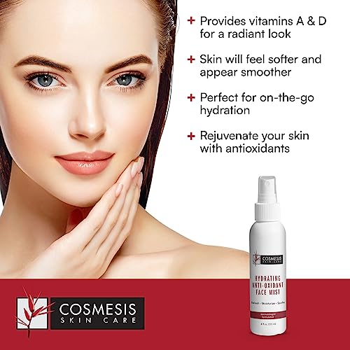 Hydrating Face Mist with Antioxidants & Tea - 4 fl oz Moisturizer & Rejuvenator